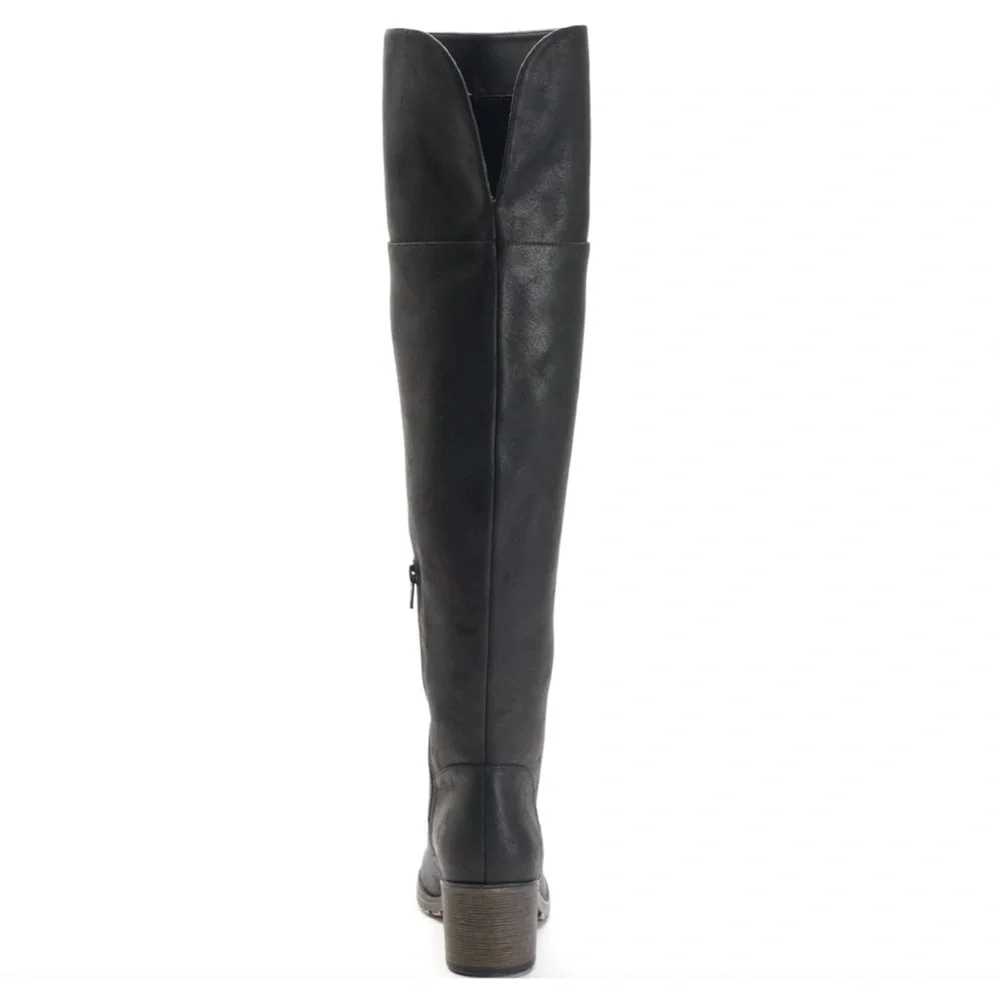 Nwot Black Over the Knee Boots… - Picture 2 of 10